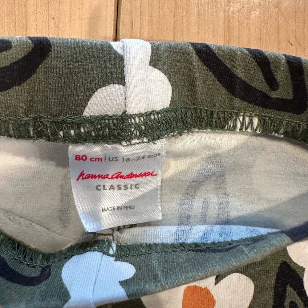 Hanna AnderssonFloral Kids Leggings - Picture 2 of 2